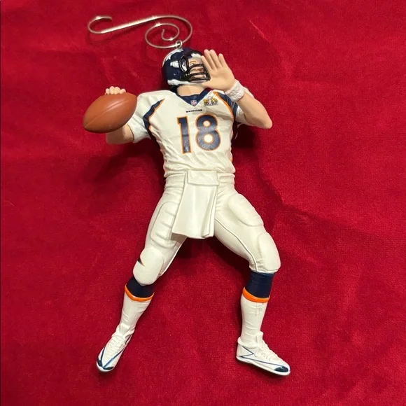 NIB Peyton Manning Denver Broncos Super Bowl 50 Commemorative Ornament 2016 - Picture 3 of 15